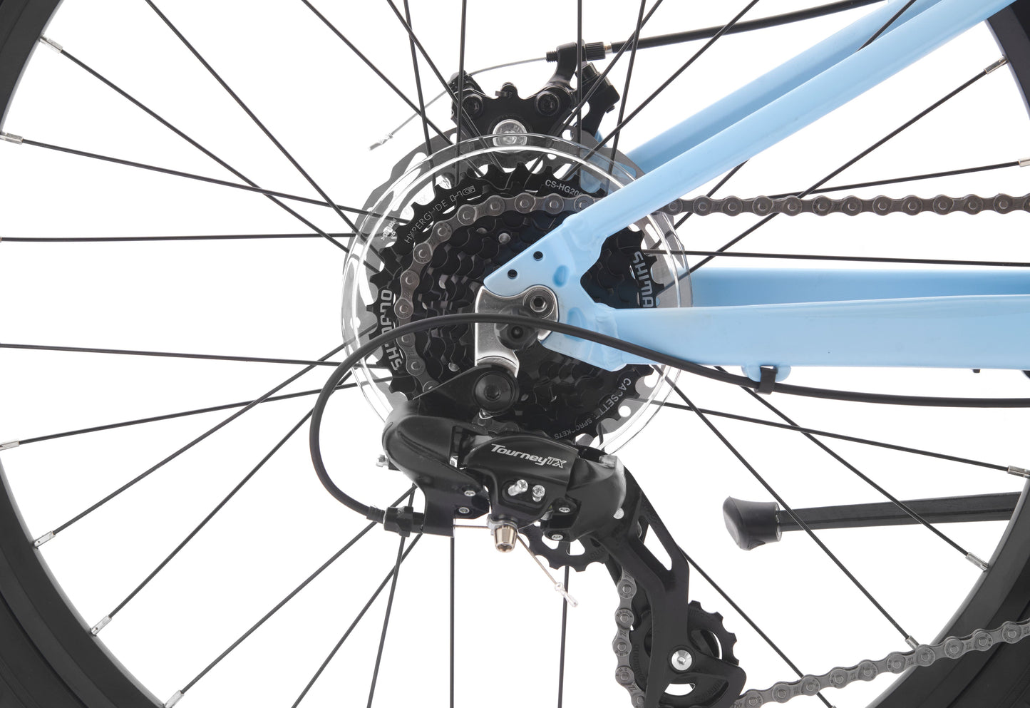 New Vortex 24" Kids Mountain Bike - Disc Brakes, Lightweight Alloy Frame