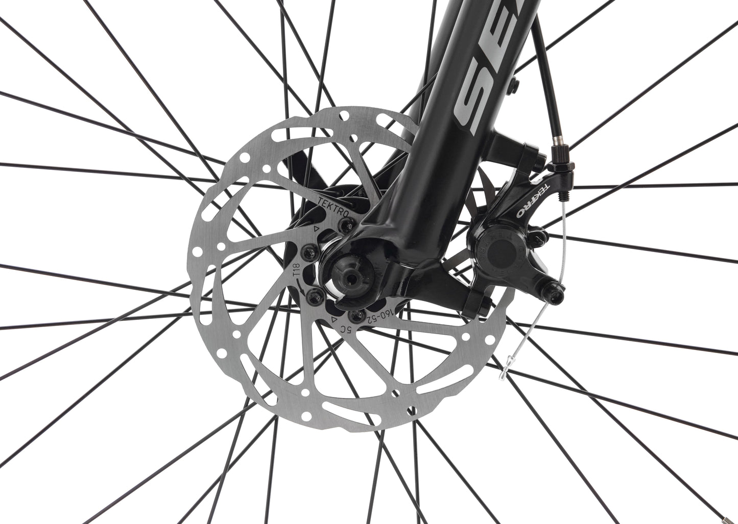 New Vortex 24" Kids Mountain Bike - Disc Brakes, Lightweight Alloy Frame
