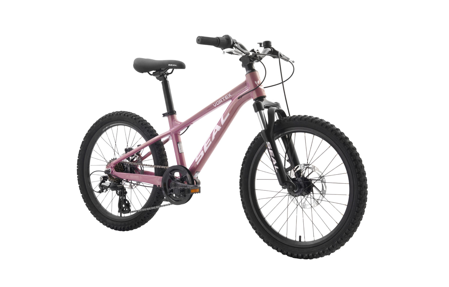Vortex 20" Kids Mountain Bike - Disc Brakes, Lightweight Alloy Frame