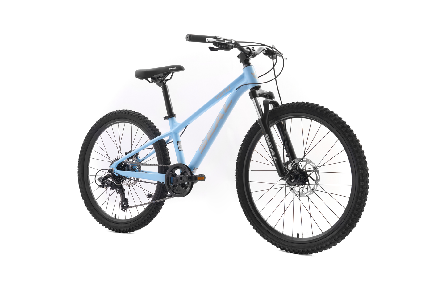 New Vortex 24" Kids Mountain Bike - Disc Brakes, Lightweight Alloy Frame