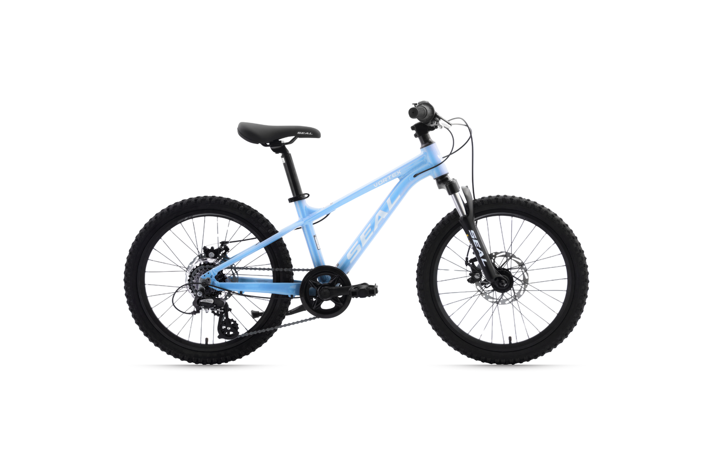Vortex 20" Kids Mountain Bike - Disc Brakes, Lightweight Alloy Frame