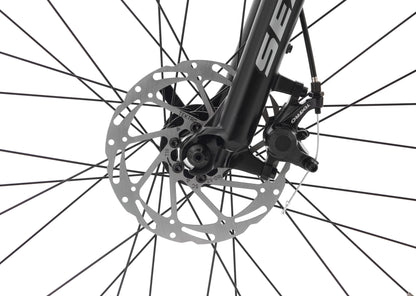 New Vortex 24" Kids Mountain Bike - Disc Brakes, Lightweight Alloy Frame