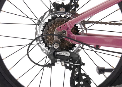 Vortex 20" Kids Mountain Bike - Disc Brakes, Lightweight Alloy Frame